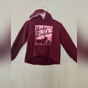 Harley-Davidson Red Sweatshirt Casual Pullover
